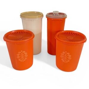 Vintage Tupperware Canister Set 8 Piece